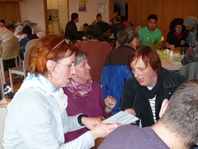 Internat.Café 9.4.16 - Sandra, Susanne und Brigitte